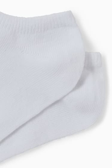 Bambini - Confezione da 5 - calzini corti - bianco