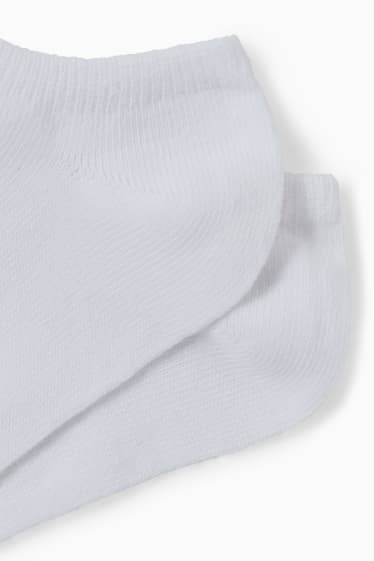Kinder Mädchen - Multipack 5er - Sneakersocken - weiß