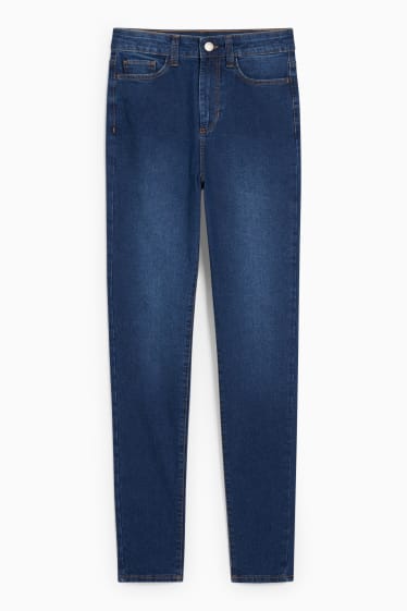 Dámské - Jegging jeans - high waist - LYCRA® - džíny - modré