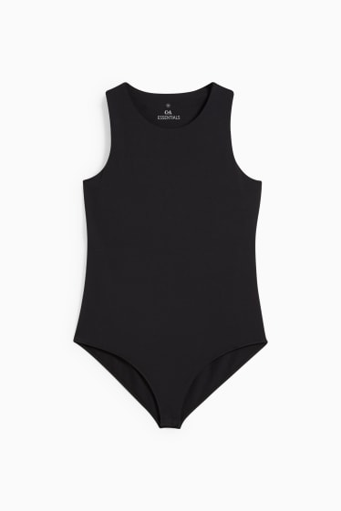 Femei - Body basic - negru