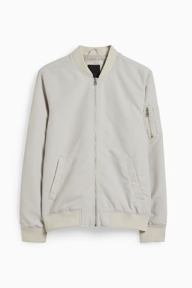 Heren - Blouson - lichtgrijs