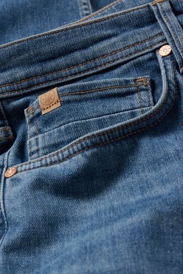 Mężczyźni - Tapered jeans - z włóknem konopi - LYCRA® - dżins-niebieski