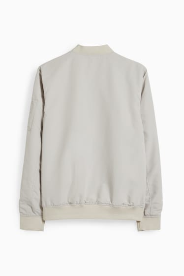 Heren - Blouson - lichtgrijs