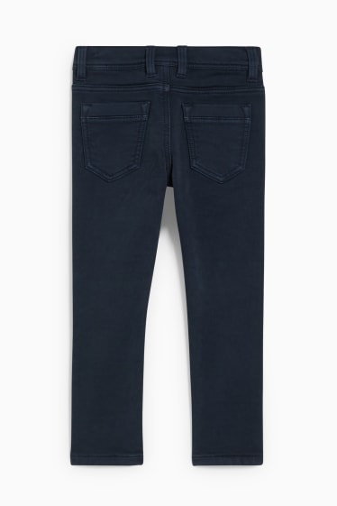 Kinder - Skinny Jeans - Thermojeans - dunkelblau