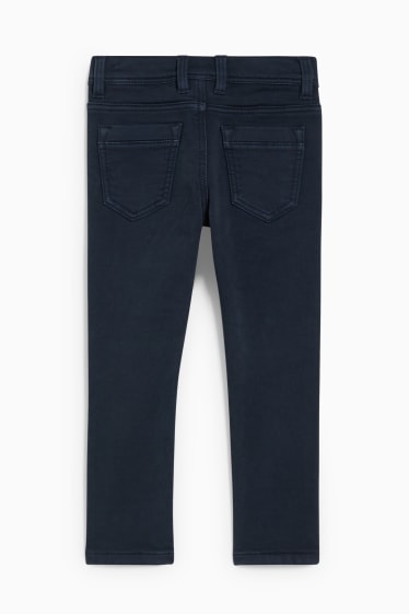 Bambini - Skinny jeans - jeans termici - blu scuro