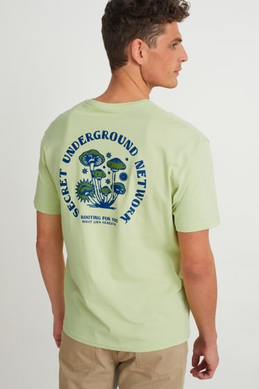 Hommes - T-shirt - vert clair