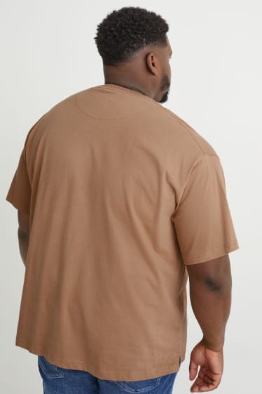 Uomo - T-shirt - marrone chiaro