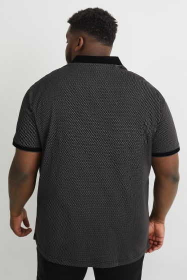 Herren - Poloshirt - dunkelgrau