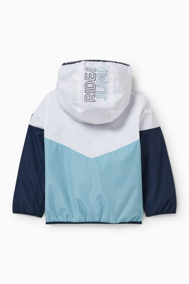 Niños - Chaqueta con capucha - azul