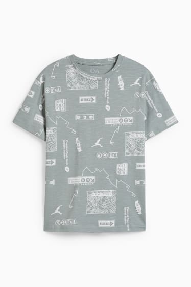 Kinderen - T-shirt - mintgroen