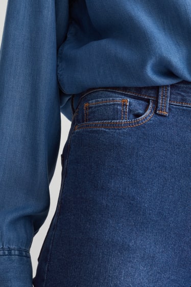 Damen - Jegging Jeans - High Waist - LYCRA® - jeansblau