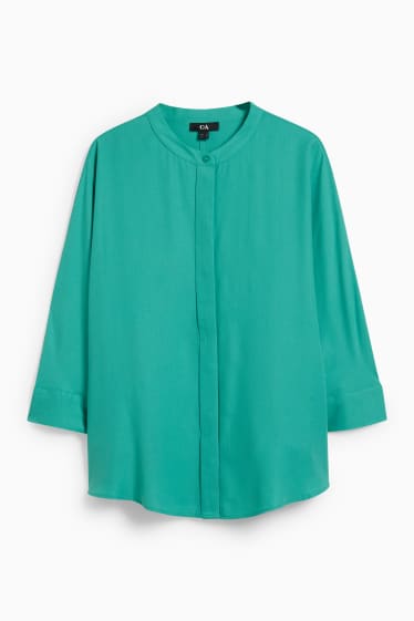 Damen - Bluse - grün