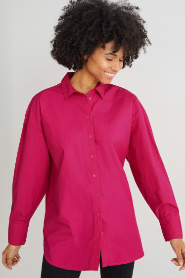 Damen - Bluse - pink