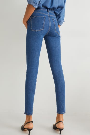 Femmes - Jegging jean - high waist - LYCRA® - jean bleu