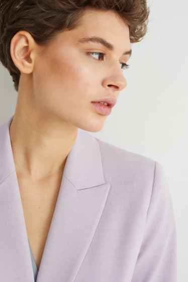 Femmes - Blazer de bureau - regular fit - 4 Way Stretch - violet clair