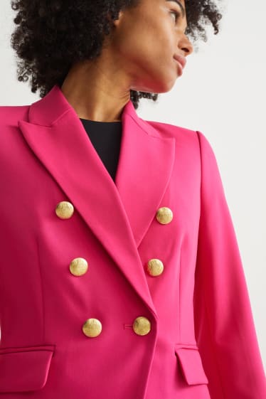 Women - Business blazer - fitted  - pink