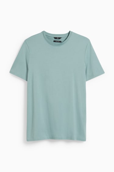 Herren - T-Shirt - Pima-Baumwolle - mintgrün