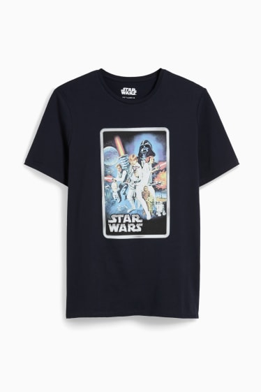 Herren - T-Shirt - Star Wars - dunkelblau