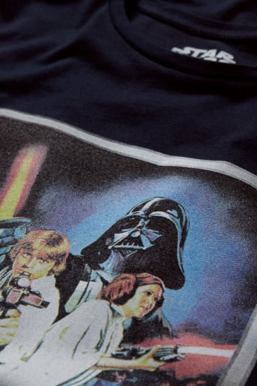 Herren - T-Shirt - Star Wars - dunkelblau