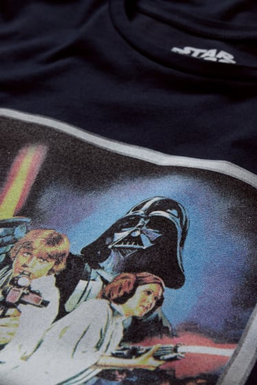 Heren - T-shirt - Star Wars - donkerblauw