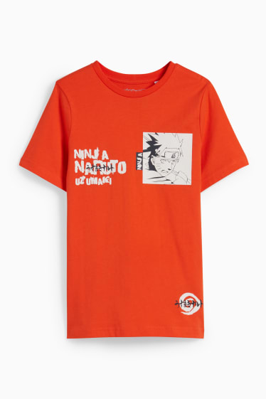 Children - Naruto - short sleeve T-shirt - orange