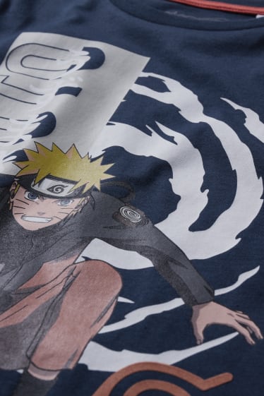 Dětské - Naruto - tričko s krátkým rukávem - tmavomodrá