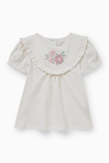 Babys - Baby-outfit - 3-delig - crème wit