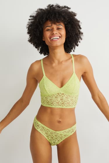 Femmes - Brassière - vert clair