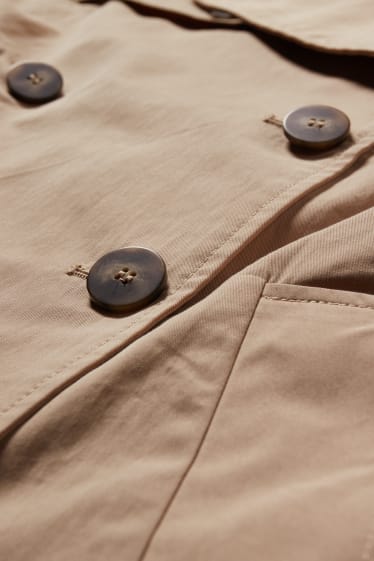 Women - Trench coat - beige