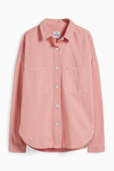 Femmes - CLOCKHOUSE - veste-chemise - rose