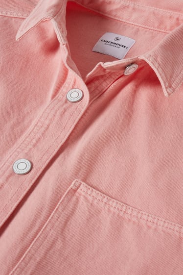 Femmes - CLOCKHOUSE - veste-chemise - rose