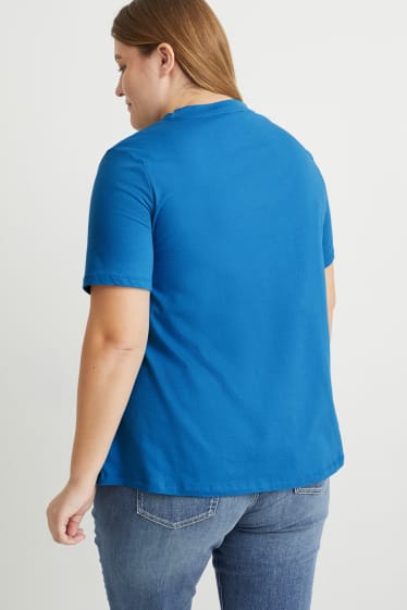 Mujer - Camiseta - azul