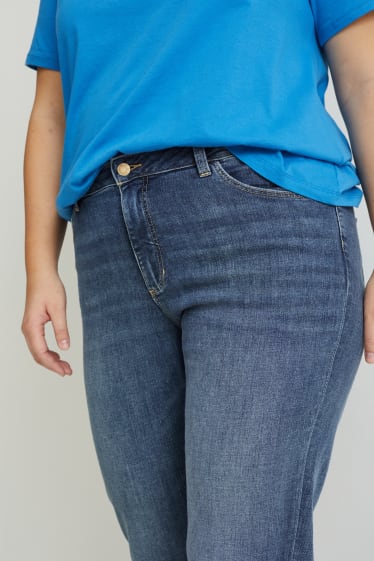 Femmes - Slim jean - mid waist - LYCRA® - jean bleu