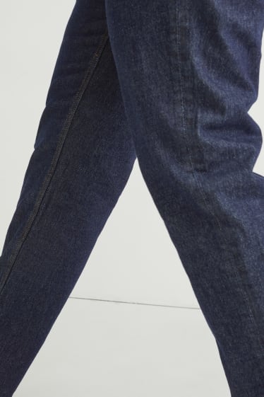 Kobiety - Straight jeans - wysoki stan - LYCRA® - dżins-ciemnoniebieski