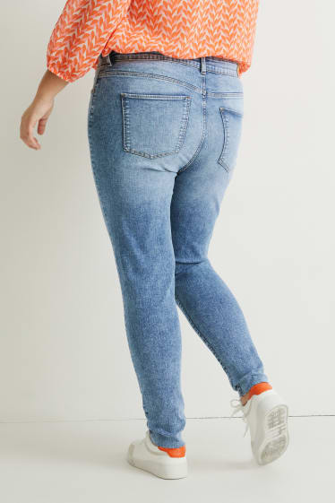 Donna - Skinny jeans - vita alta - LYCRA® - jeans azzurro