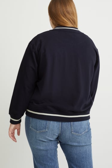 Damen - Sweatjacke - dunkelblau