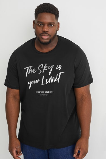 Hommes - T-shirt - coton Pima - noir