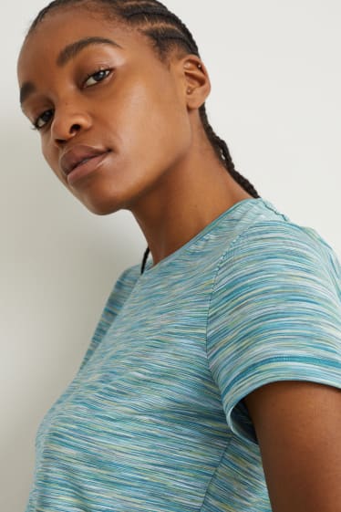 Damen - Funktions-Shirt - Fitness - 4 Way Stretch - grün