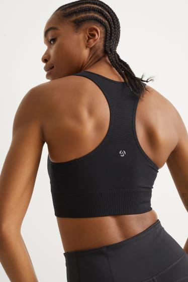 Femei - Sutien funcțional - vătuit - LYCRA® - negru
