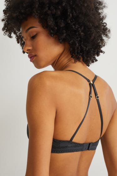 Damen - Bralette - schwarz