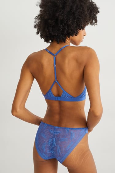 Damen - Bralette - blau