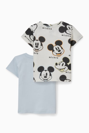 Baby Jungen - Multipack 2er - Disney - Baby-Kurzarmshirt - hellblau