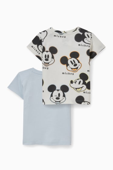 Bébés - Lot de 2 - Disney - T-shirts bébé - bleu clair