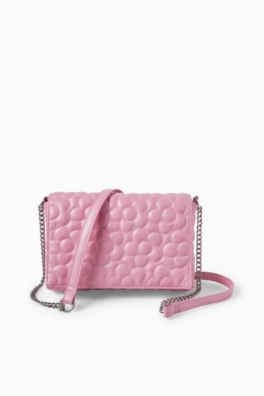 Femmes - CLOCKHOUSE - petit sac à bandoulière - synthétique - rose