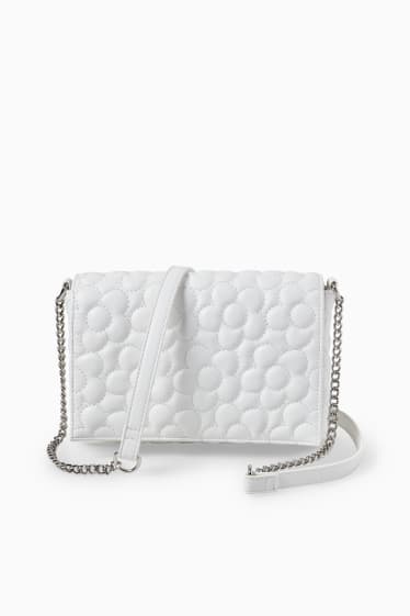 Women - CLOCKHOUSE - small shoulder bag - faux leather - white