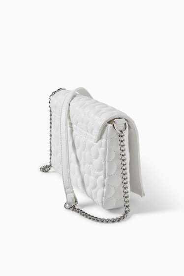 Women - CLOCKHOUSE - small shoulder bag - faux leather - white