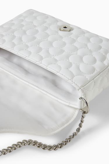 Dona - CLOCKHOUSE - bossa bandolera petita - imitació de pell - blanc