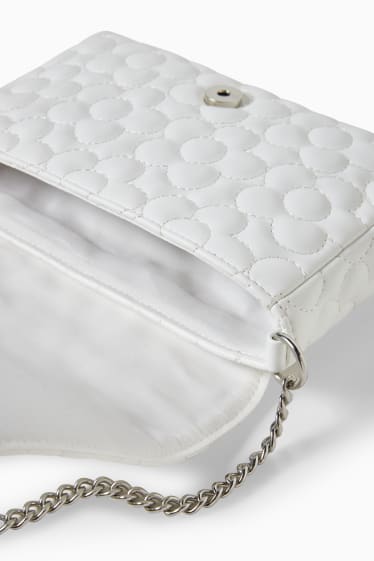 Mujer - CLOCKHOUSE - bolso bandolera pequeño - polipiel - blanco