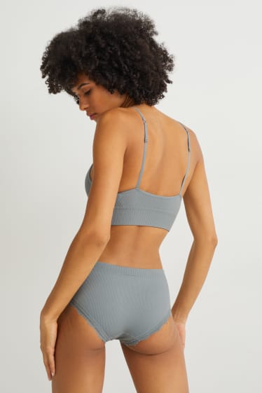 Damen - Hipster - seamless - LYCRA® - grün