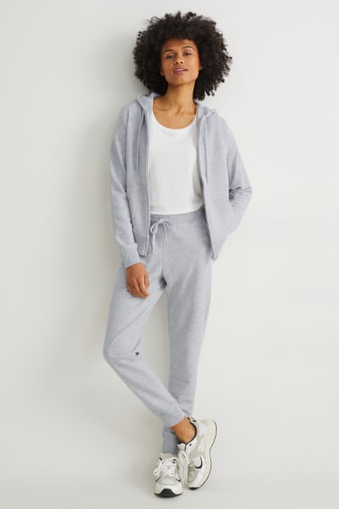 Dona - Pantalons de xandall - gris clar jaspiat